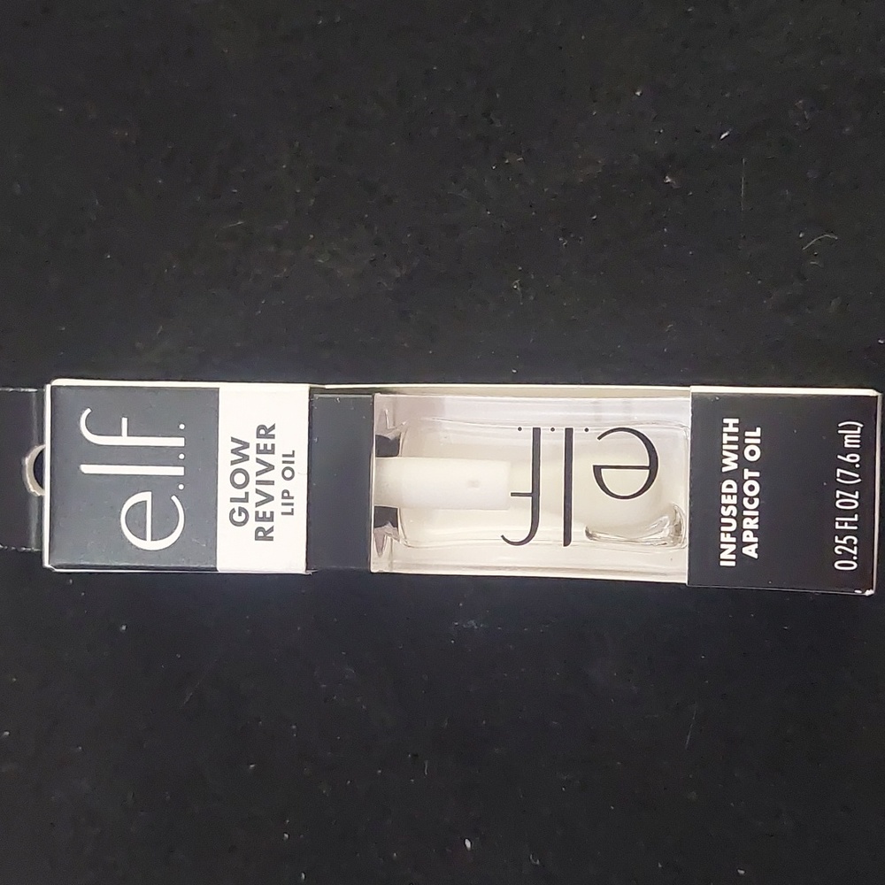 NEW Elf glow reviver lip oil clear
